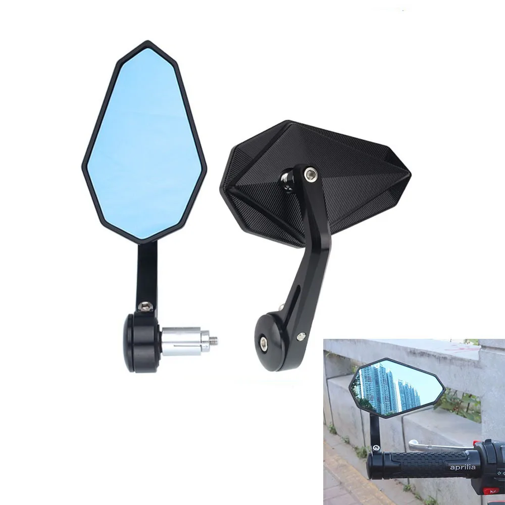 

Motorcycle rear - view mirror, modified reversing retro rear - view handlebar mirror, aluminum alloy rear - view mirror