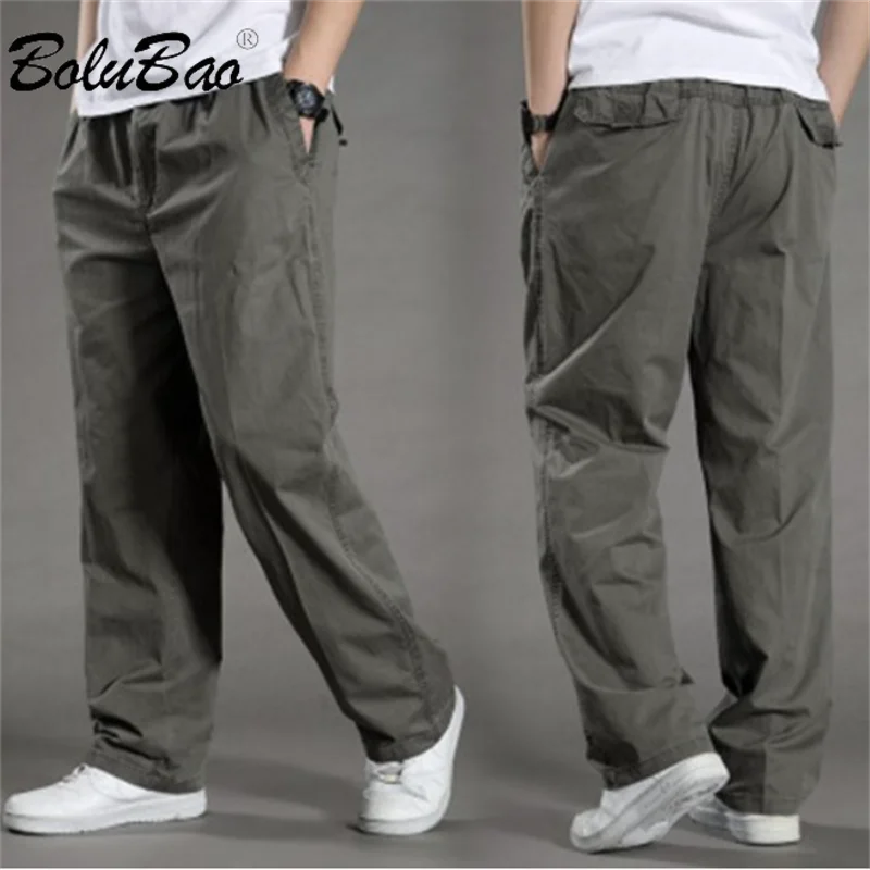 

BOLUBAO 2024 Outdoor Casual Pants For Men Solid Color Breathable Fashion Pants High Quality Design Hot Casual Pants For Men