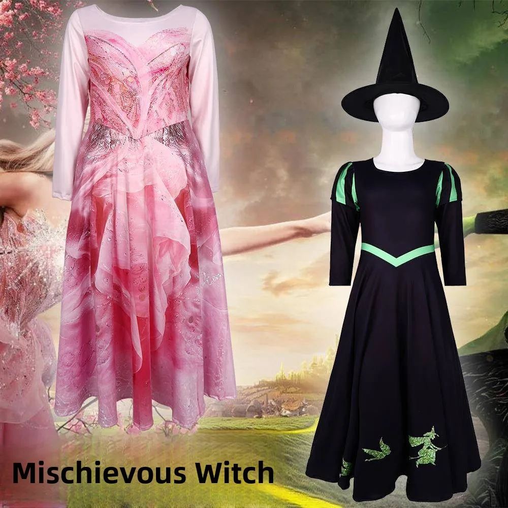 Magic Wied Witch Cosplay Role-plang Costume loween Terror Witch Par Stage Performance Clothes Women's Traditionalwear