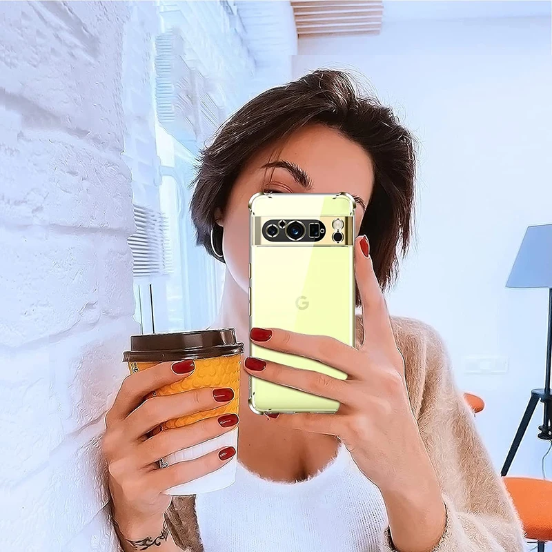Luxuriöse stoßfeste Silikon-Soft-Hülle für Google Pixel 10 9 8 7 6 Pro 9A 8A 7A 6A XL 5GTransparente Abdeckung Shell Clear Slim – Detail 8