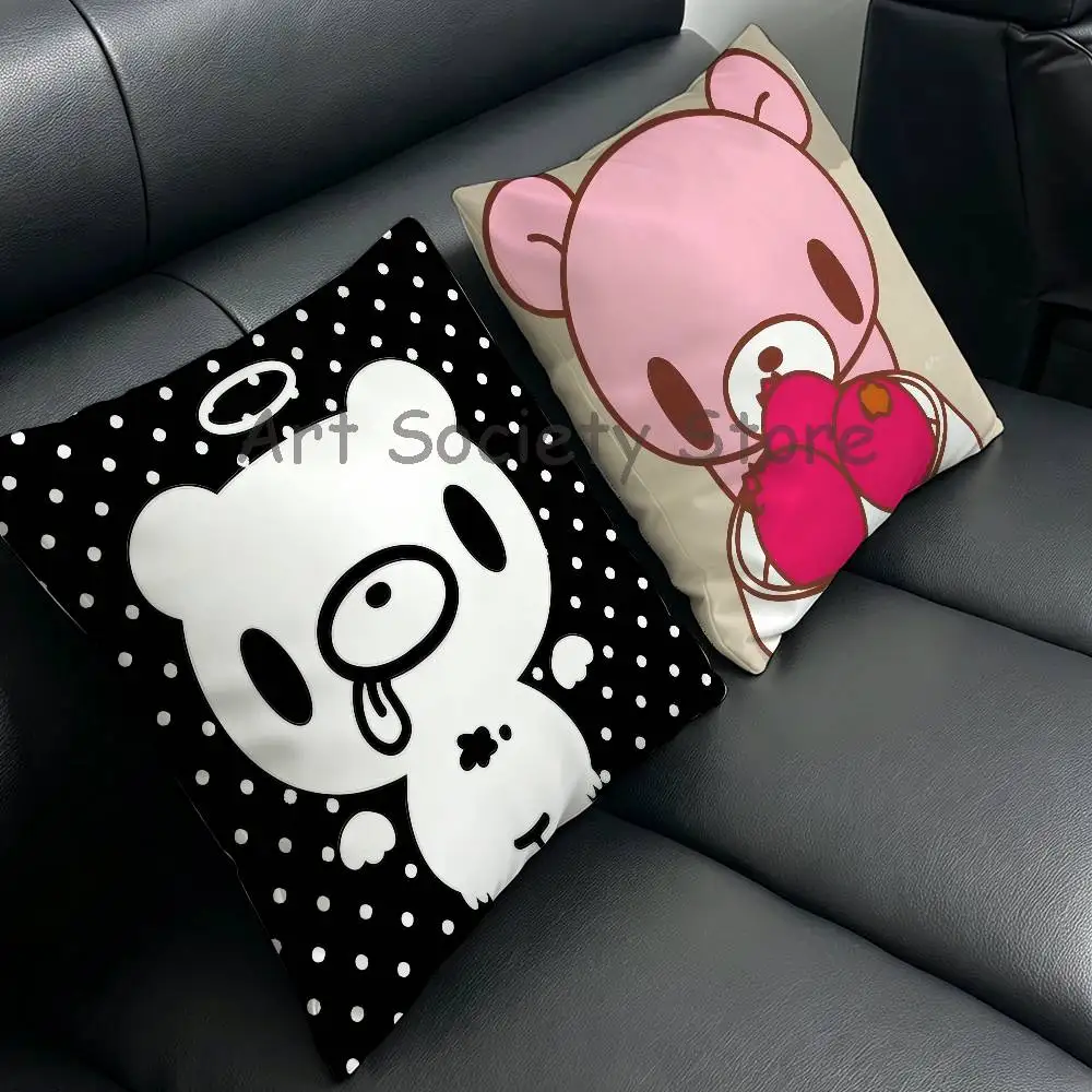 G-Gloomy bear Anime Celebrity Merchandise All-Match Printed Pillow Case Sofa Car Office Room Decoration Protector