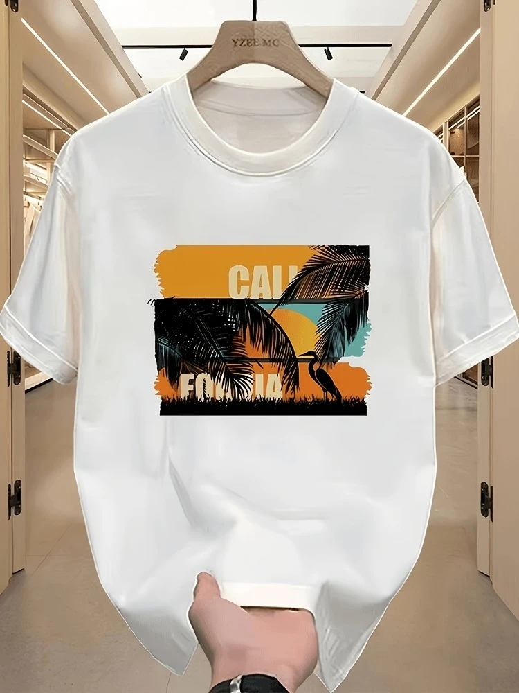 

Fashionable Women's Pure Cotton Trendy Printed Short Sleeved T-shirt New Plus Size Versatile Casual and Comfortable Y2K Top