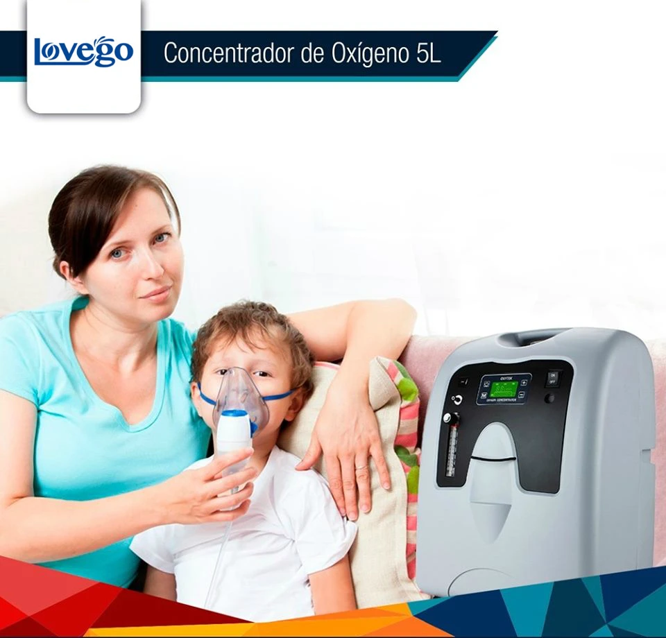 

Lovego 5 liters Clinic or Hospital Use Oxygen Concentrator With High Medical Grade Oxygen Purity