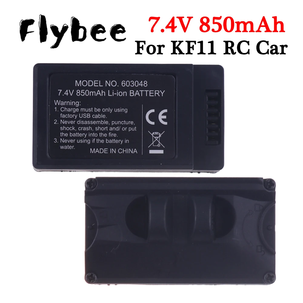 KF11 RC Off-Road Car 7.4V 850mah Li-ion Battery For KF11 4WD 1/16 RC Racing Car Remote Control High Speed Truck