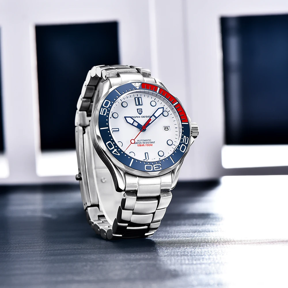 

PAGANI DESIGN 2025 Mens Mechanical Watch Automatic Watches Luxury Sports Wristwatch Sapphire Mirror Clocks for Men Gift Calendar