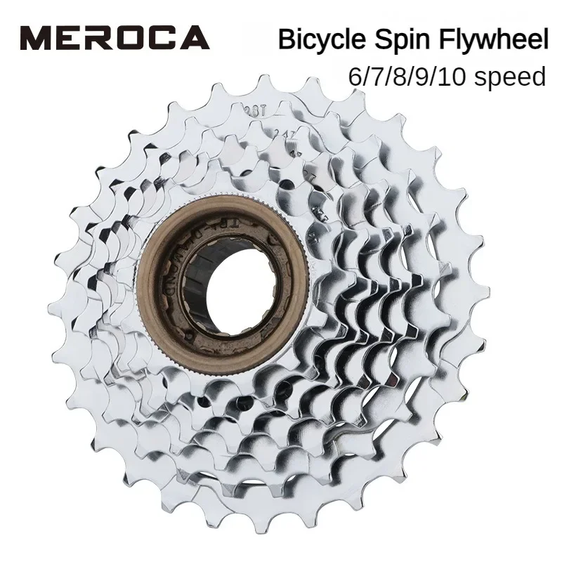 

MEROCA 6/7/8/9/10 Speed Road Bike Cassette 11T-36T 28T/32T/36T Bicycle Freewheel Made of High Quality Steel Bicycle Accessories