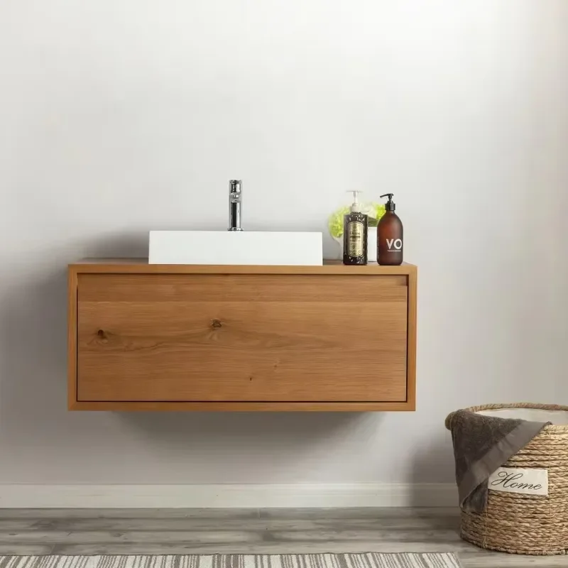 Modern Wall Mounted Bathroom Cabinet with Mirror Storage Unit White Wood Vanity for Small Space Home Decor Organization