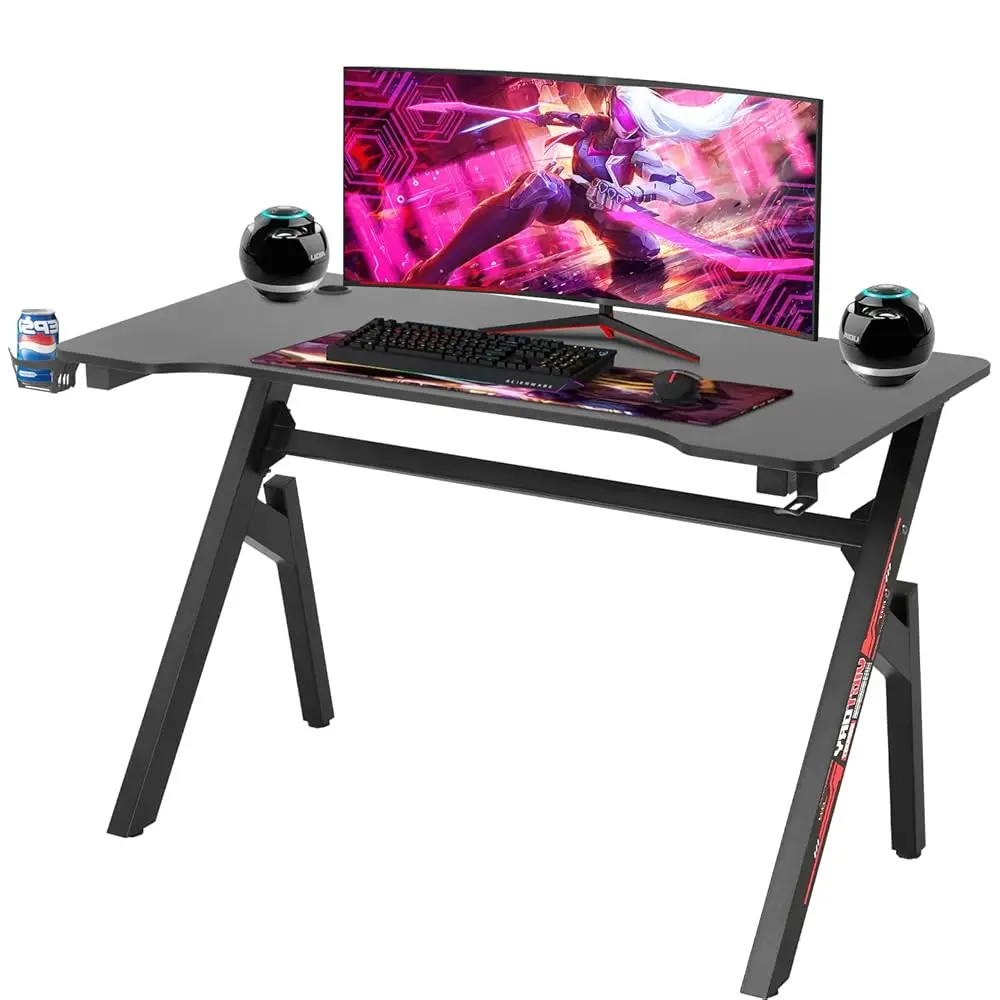 

Computer Desk Gaming Desk Student Pc Desk Writing Desk Office Desk Modern Ergonomic Racing Style Table Workstation Carbon Fiber