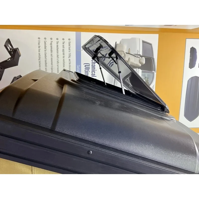 Autoteile 4-5 Personen Luxus Automatisches ABS Hartschalen-Dachzelt Wasserdicht Aluminiumoxid Mit Anbau-Vordach Für 4x4 Offroad O