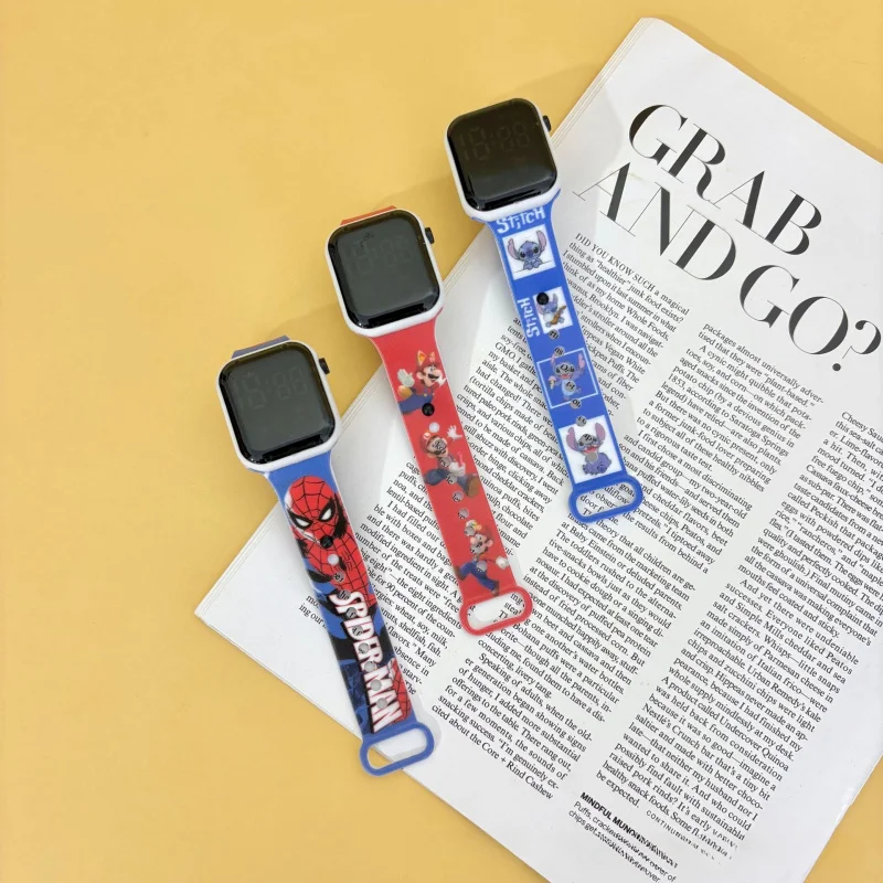 ディズニーステッチイヤホン Bluetooth スパイダーマンインイヤーワイヤレス TWS イヤフォン漫画ヘッドセット少年少女の誕生日クリスマスギフト