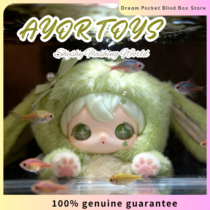 

AYOR TOYS Shyshy Flashing World Series слепая коробка Mystery Box игрушки милая экшн-фигурка аниме Kawaii модель виниловая подвеска кукла подарок