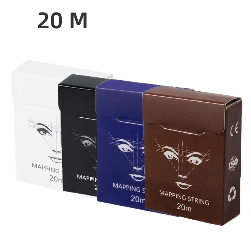 Mapping Pre-ink String for Microblading Eyebow Make Up Dyeing Liners Thread Semi Permanent Positioning Eyebrow Measuring Tool