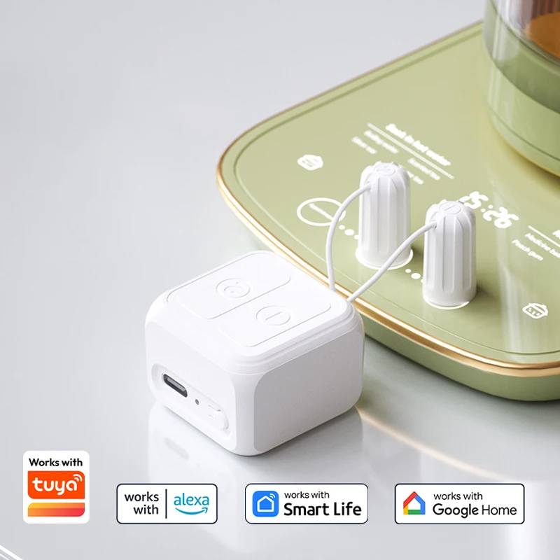 

Умный робот-переключатель Tuya с пальцем, BLE, беспроводная кнопка, толкатель, пульт дистанционного управления, бытовая техника, голосовой помощник Google Home Alexa