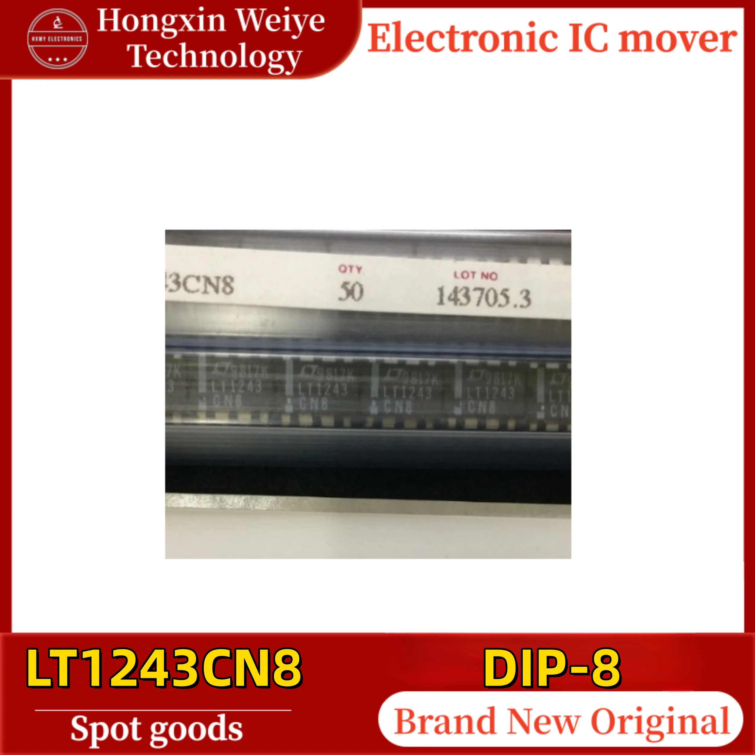 

(1/5 pieces) LT1243CN8 LT1243 DIP-8 Through-Hole PWM Controller IC Original Brand New In Stock Fast Shipping