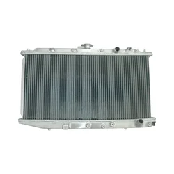 Aluminum Radiator for 1988 1989 1990 1991 Honda Civic CRX DX/LX/HF 1.5L 1.6L L4 manual MT