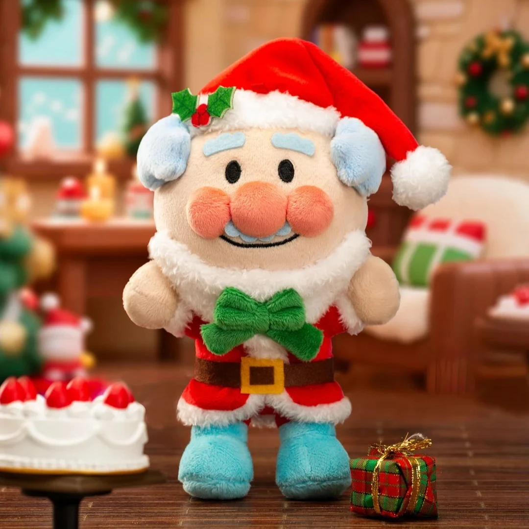 

Новый KAYOU Anpanman, Рождественская серия OOTD Showdown, плюшевая подвеска, почти скрытая глухая коробка, милые куклы, сумка для догадок, новогодние подарки