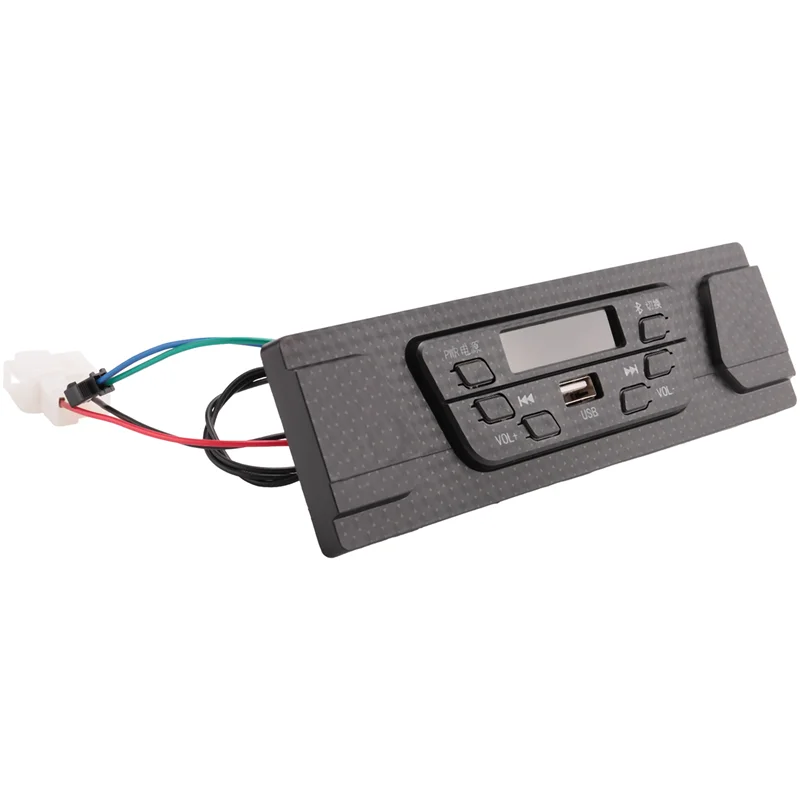 AEF7-1 Piece Tricycle FM Radio Player Bluetooth MP3 Player MP3 Decoder Board Lossless Player For Truck Construction Vehicle