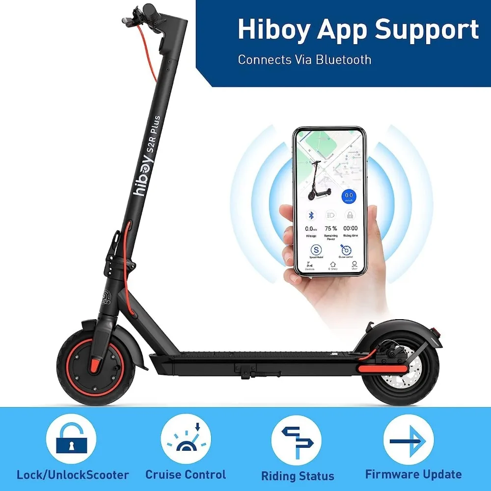 Scooter elétrico de pendulares portáteis para adultos, até 17/22 milhas de alcance, motor 350W, 19 MPH, duplo