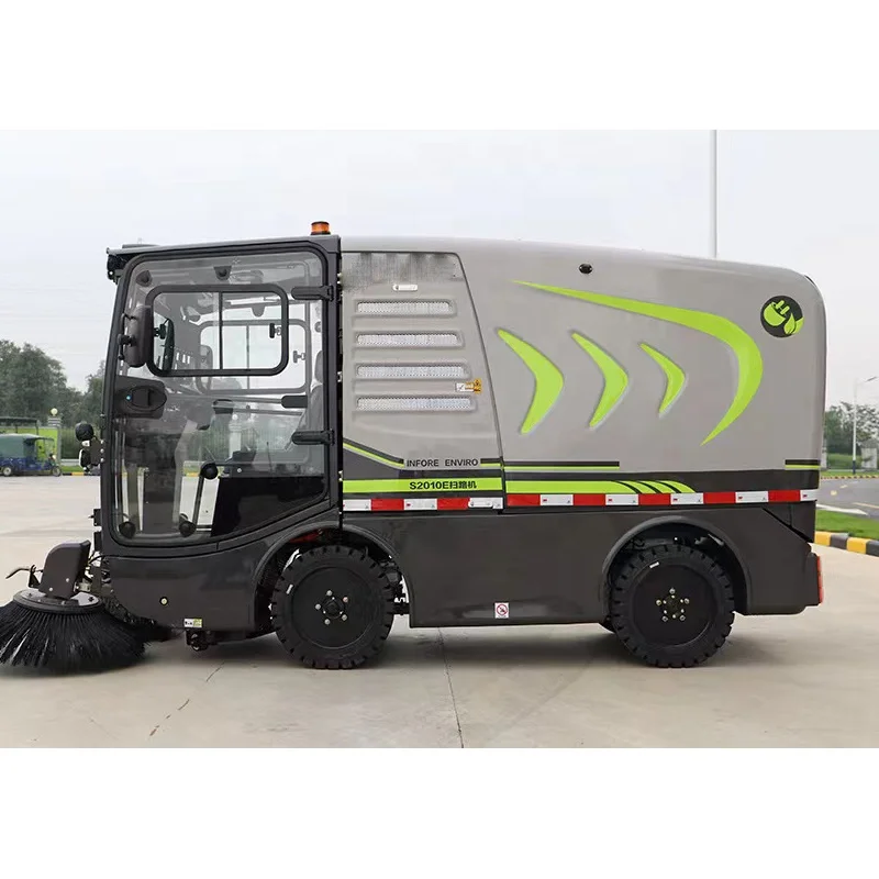 YG Customized High Quality New Street Sweeping Machine 2M 660L Diesel Road Sweeper YFSLF18B1 S1800F