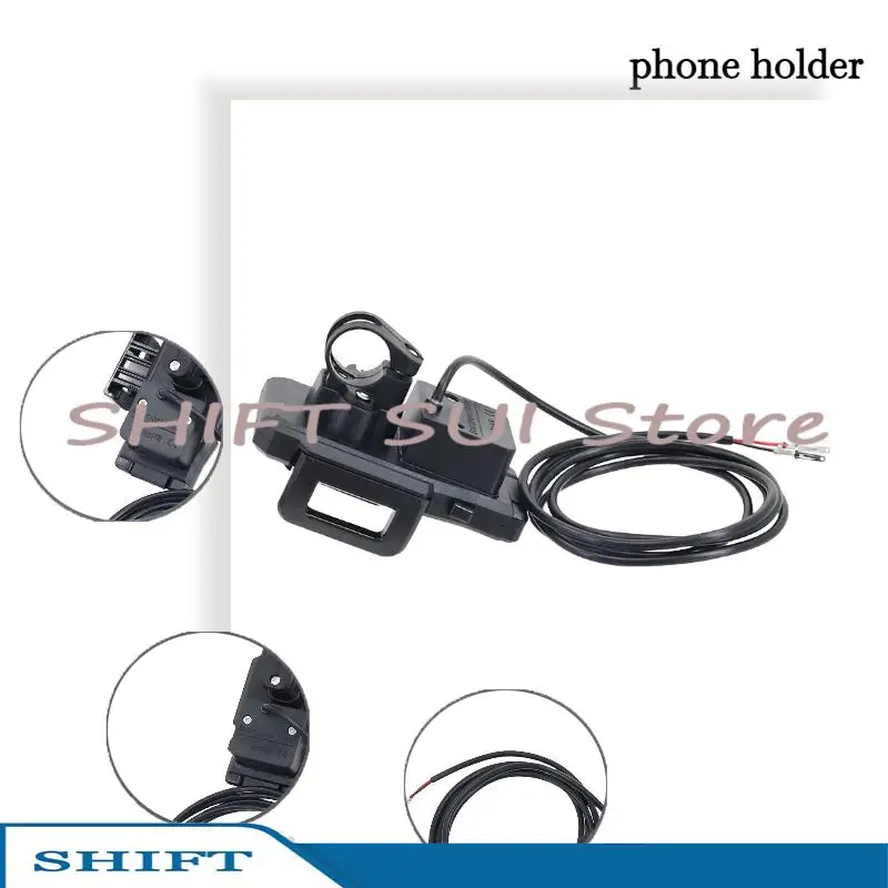 

For Big Harley phone holder black/ Electric bike electric motorcycle accessories mobile phone holder mobile