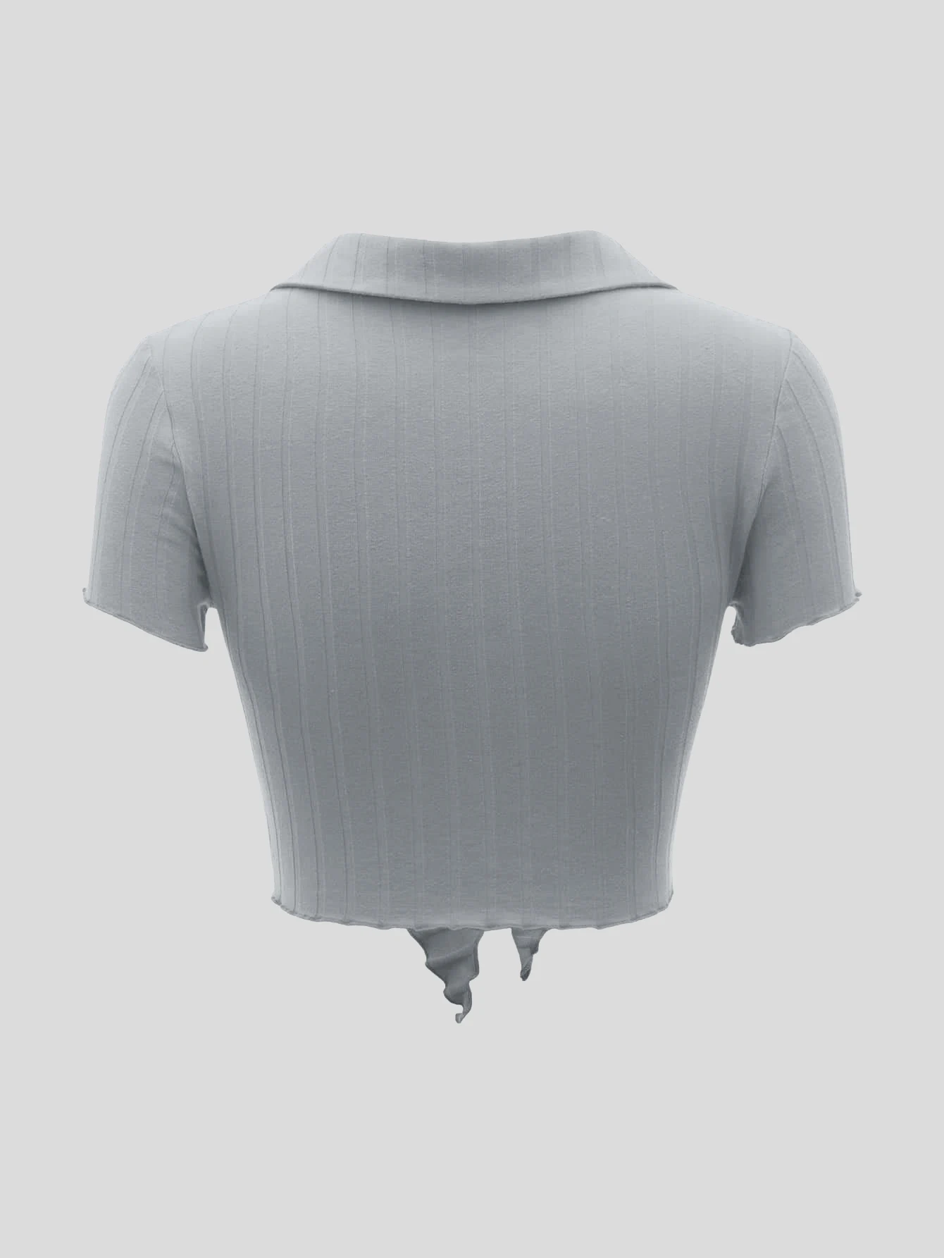 سترة نسائية عصرية جديدة متعددة الاستخدامات بأكمام قصيرة مع غطاء خارجي من قطعة واحدة #2