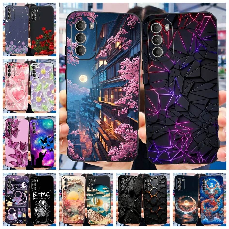 For Motorola Moto G51 5G Case XT2171-2 XT2171-1 Cover Fashion Marble Soft Silicone TPU Phone Case For Moto G71 5G XT2169-1 Coque