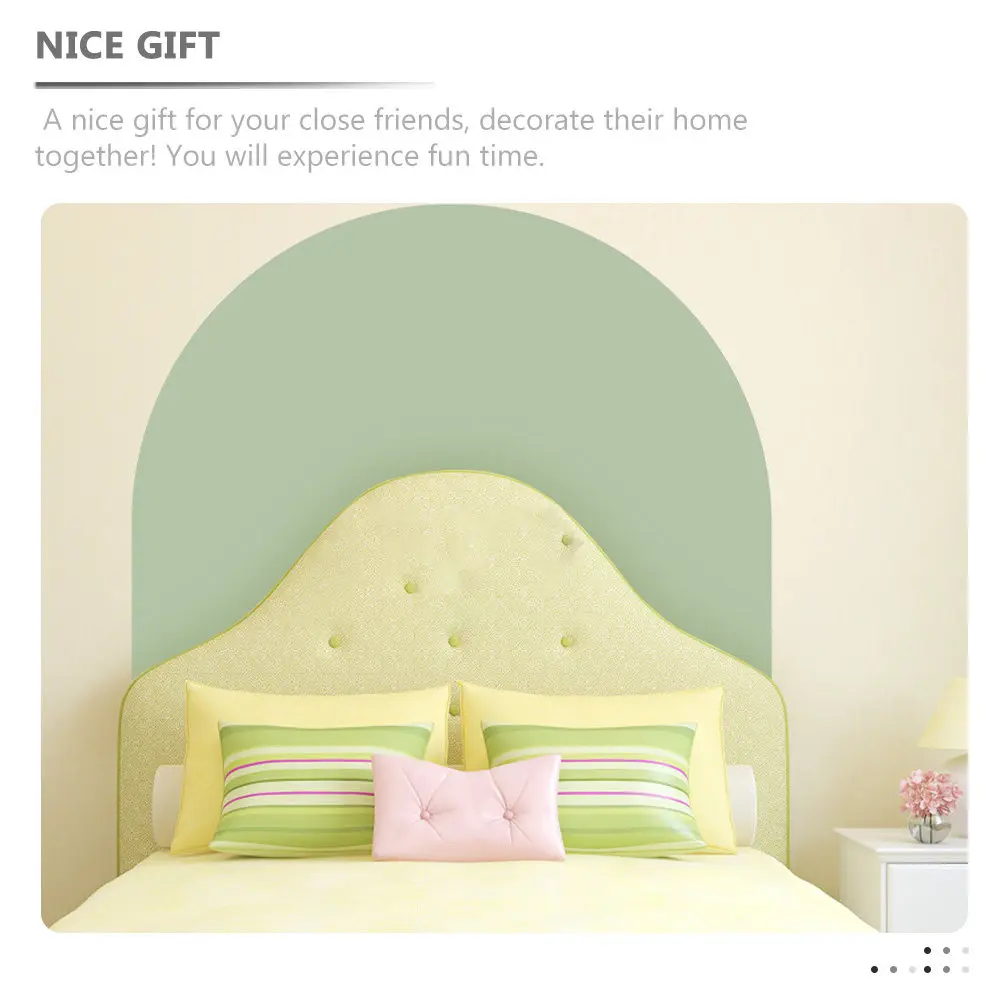 

Наклейка на стену в виде арки, современный геометрический настенный стикер, самоклеящаяся декоративная наклейка для спальни, гостиной, домашнего офиса, детской комнаты