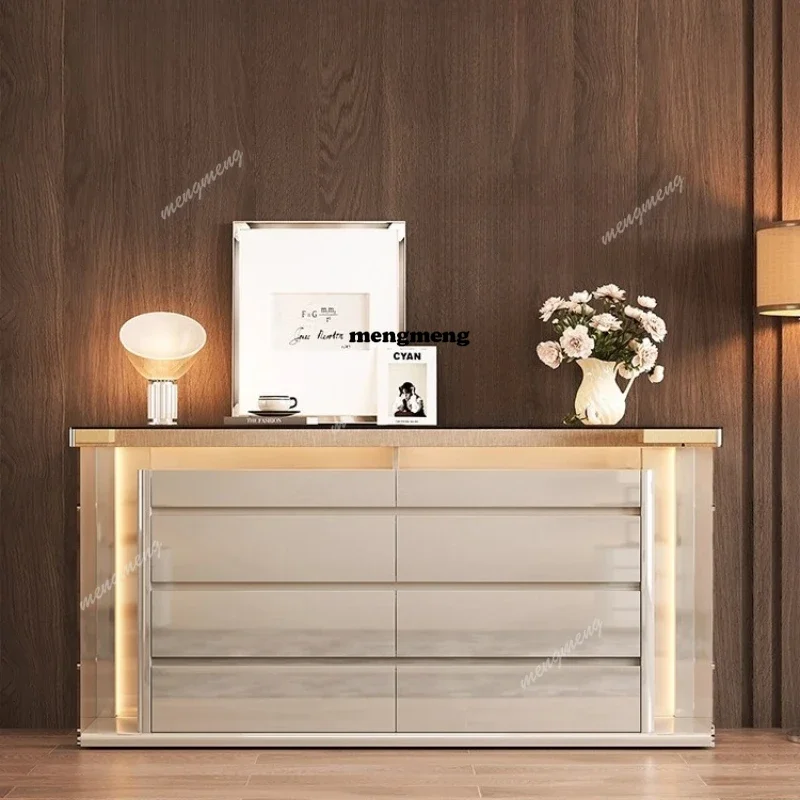 

Nordic luxury living room cabinets minimalist high-end elegant design Storage locker modern armoires de salon home furniture