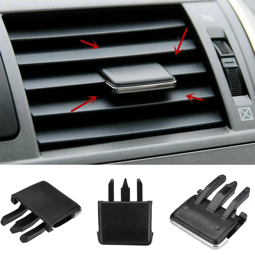 4 Pcs Car Vehicle Air Conditioning Vent Louvre Blade Kit Adjust Slice Clips Set For Corolla Automotive Interior Accessories