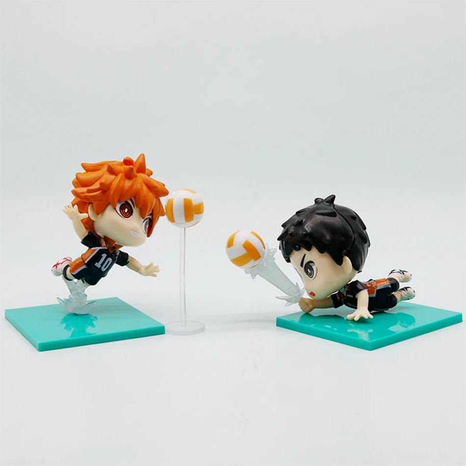Authentique COSBI Haikyuu!! Boîte aveugle Figurine en PVC à collectionner tendance - Hinata Shoyo Kageyama Tobio - Poupée cadeau surprise anime