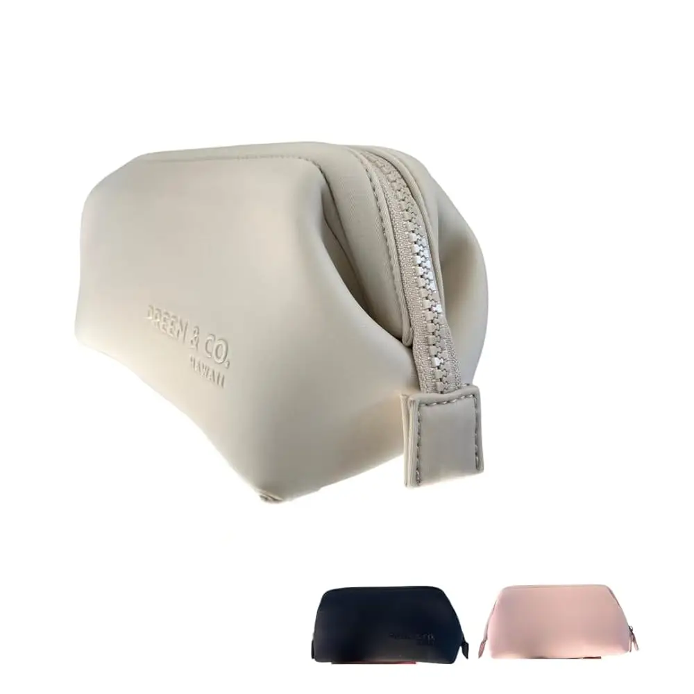

Small Heat-Resistant Makeup Bag, Beauty Case. Insulated Cosmetic Bag Helps Protect Makeup From Melting, Spoiling And Expiring