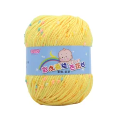 50G Milk Sweet Soft Cotton Baby Knitting Wool thread for crocheting of cotton wool crochet needles yarns and wools so weave