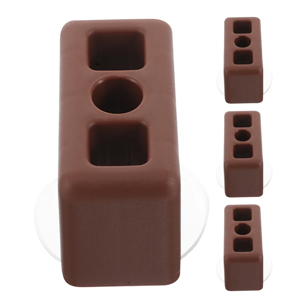 4-delige kinderhekconnector box onderdeel hardware zuig antislip plastic baby