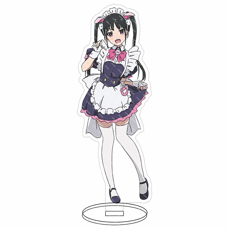 أكيبا خادمة الحرب الأصلي التلفزيون الرسوم المتحركة الاكريليك حامل نموذج لوحة الديكور مكتب الشكل عرض مروحة منتجات الهدايا المجوهرات الكلاسيكية #2