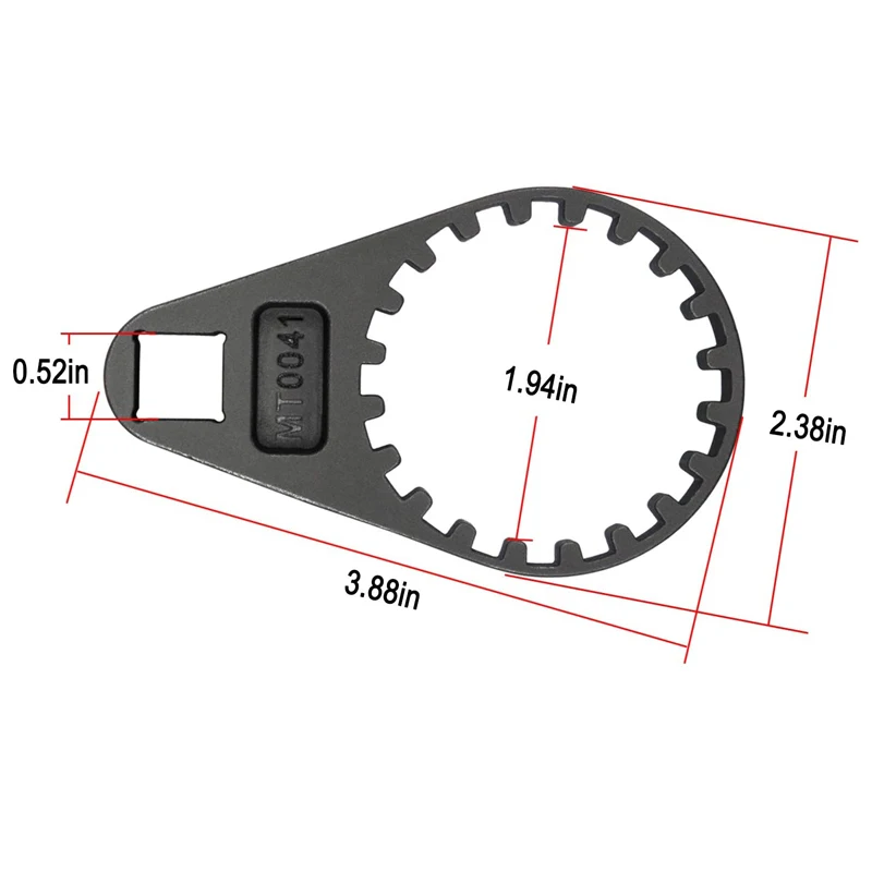 ANX Fuel Filter Water Separator Wrench MT0041 for Yamaha 4-Strokes 150 To 350 HP Number 0406, 2006 To Current Boot Accessoires