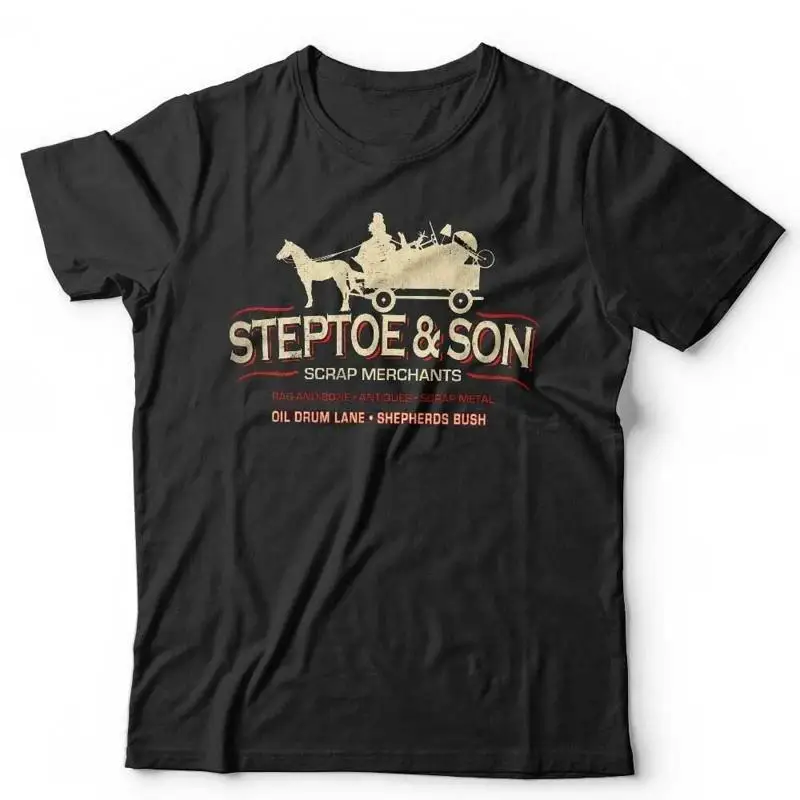 

Футболка Steptoe Son в стиле ретро, винтажный телевизор, день отца, папа, папа