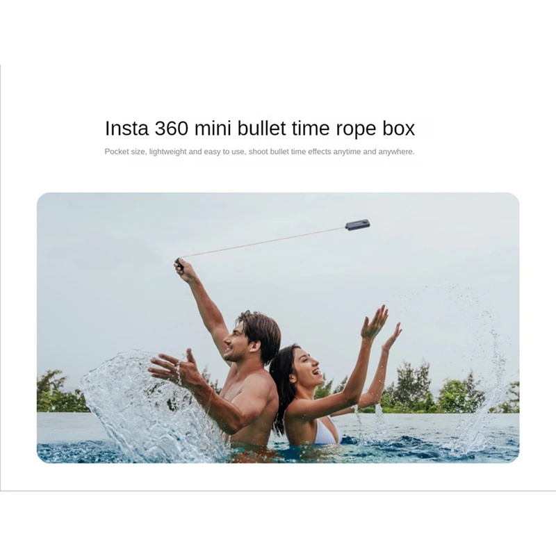 For Insta360 Time Cord Pocket-Sized Simple Convenient Accessory For Insta 360 ONE X2