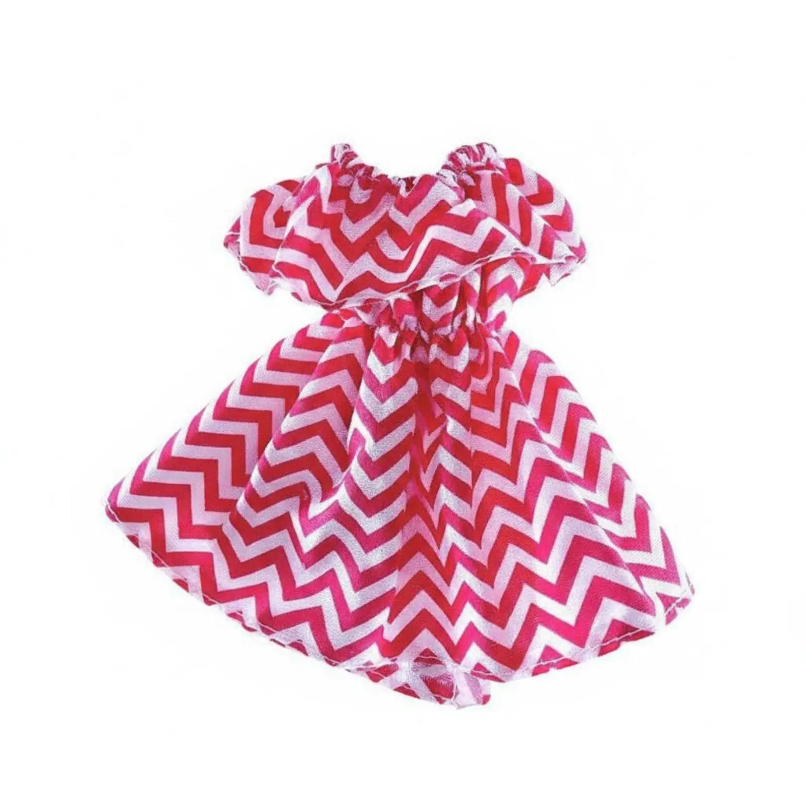 Doll Dress Trendy Stripe Mini Skirt BJD Clothes Wardrobe Upgrade for 1 6 Dolls for