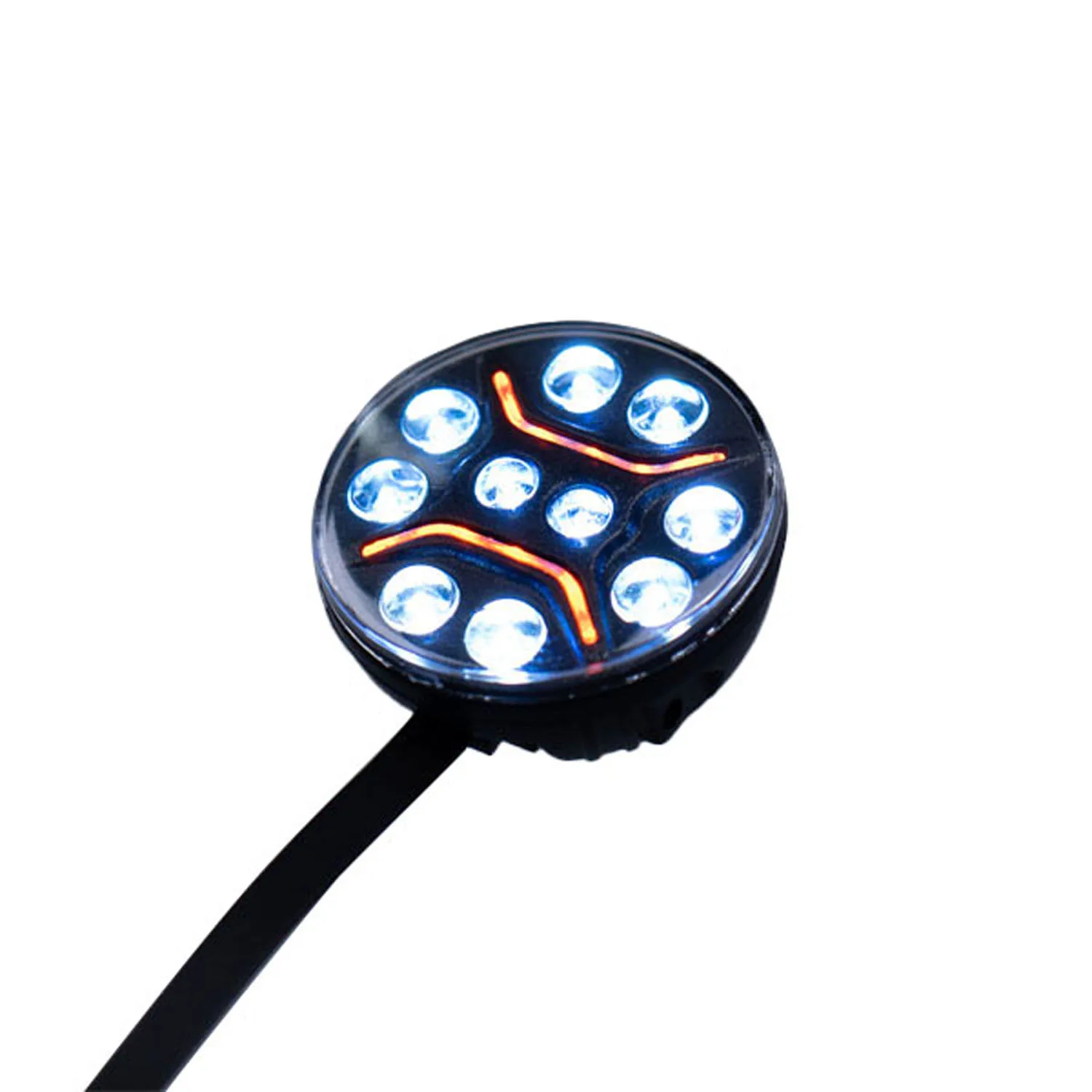 5V LED Spotlight Lamp Plastic Hoofd Lamp voor DIY TAMIYA 1/14 RC Tractor Truck 770S R620 Crawler Off road Auto Graafmachine Kipper