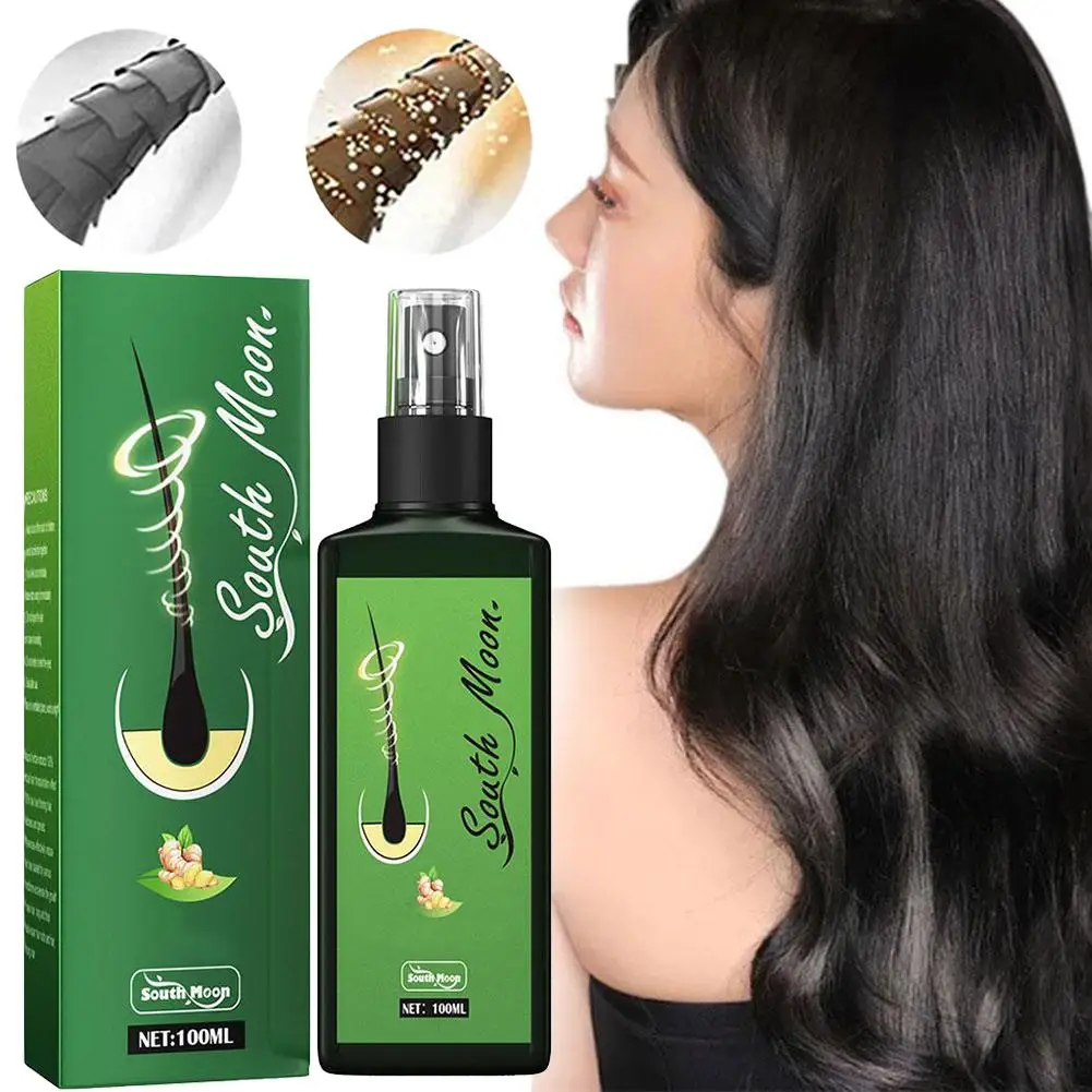 100ml Ginger Hair Care Spray Product Natural Hair Care Serum Nourish Damaged Hair Care Products Beauty Health