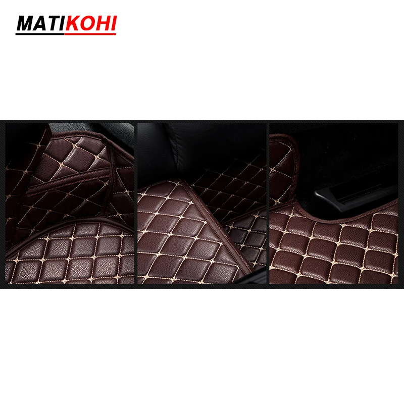 MATIKOHI Custom Car Floor Mats For KIA Sorento Auto Carpets Foot Coche Accessorie 4