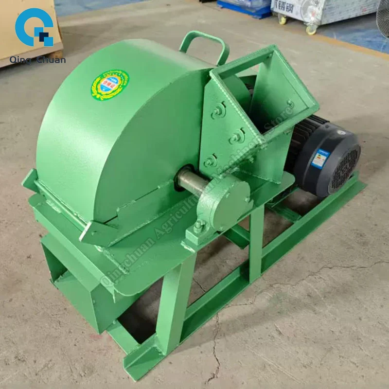 Wood Chipper Wood Recycling Sawdust Making Machine Powder Making Machine Portable Wood Crusher Chipper Machine