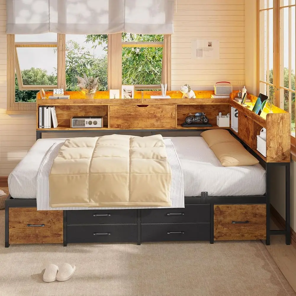 14 Inch Bed With St…