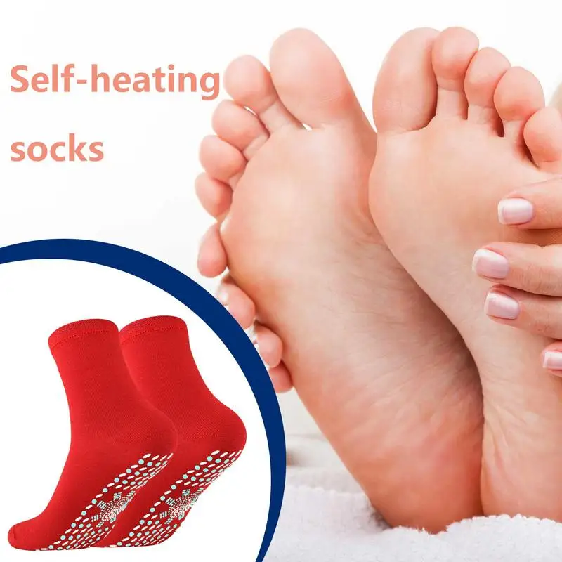 Slimming Loss Socks Self-Heating Therapy Warm Massage Comfortable Sox Winter Ski Sports Sock Men/Women