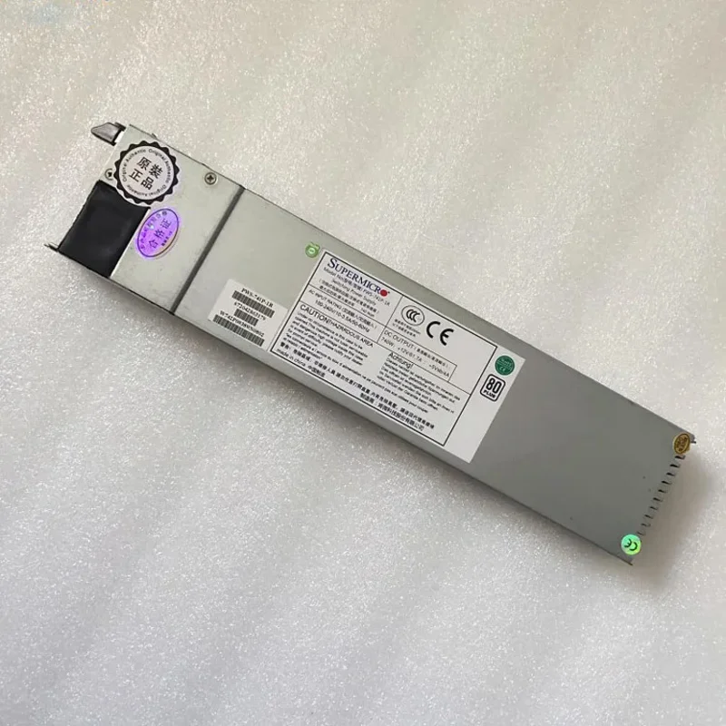 Supermicro PWS-741P-1R 740W 1U 80 PLUS Platinum Redundant Single Output Power Supply Module
