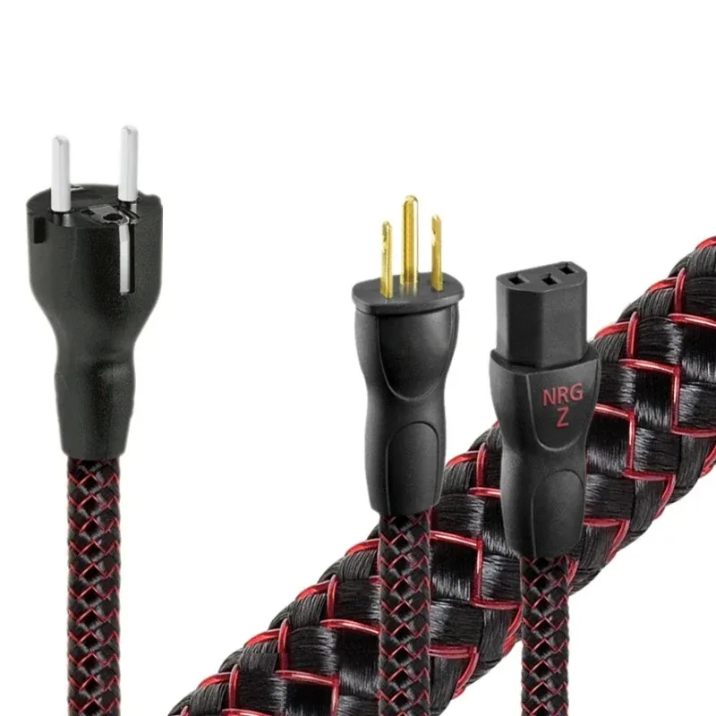 Hi-end NRG Z3 Power Cable US / EU Plug PSC+ Copper HiFi Audio AC Power Cord