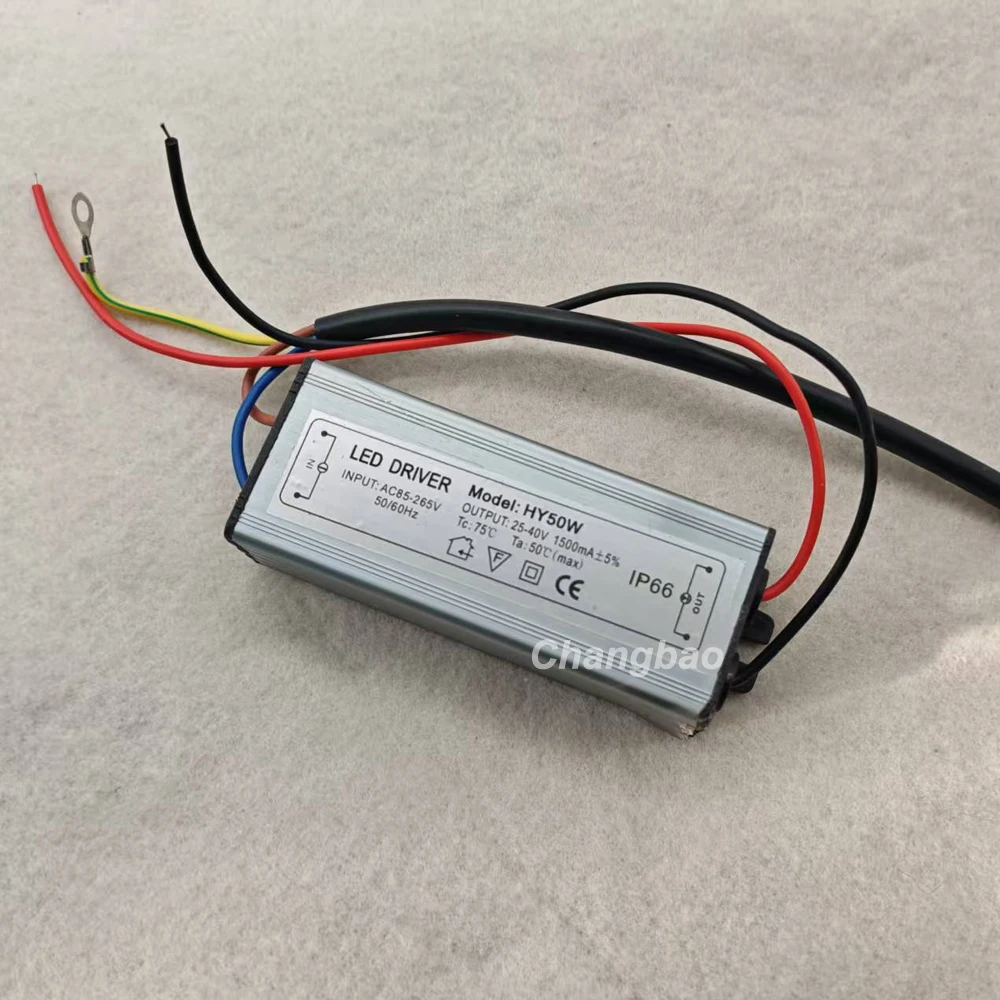 50W Constant Current High Power Led 25-40VDC 1.5A