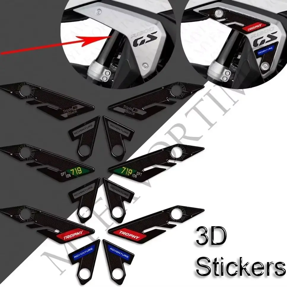 

R1300GS подходит для BMW R1300GS 1300GS Trophy, тройной черный вариант 719 ADV Adventure, накладка на бак, защита для газа, мазута, наклейки, наклейки