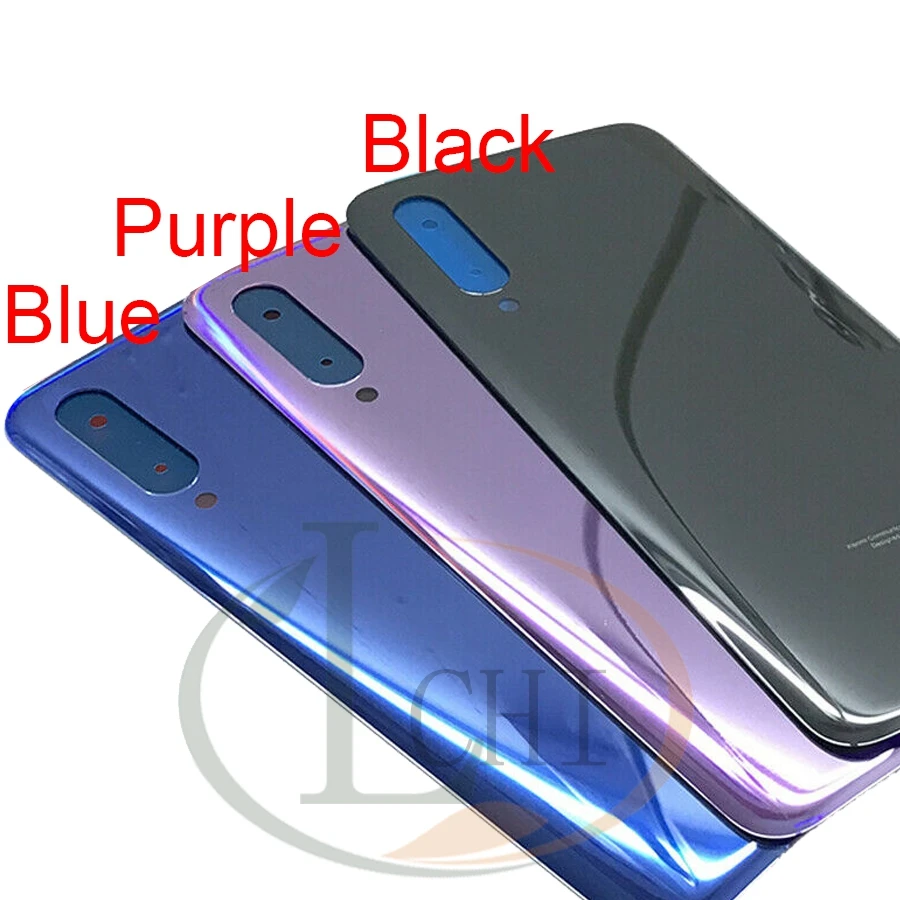 Coque arrière en verre pour Xiaomi Mi 9, 100% testé, nouveau