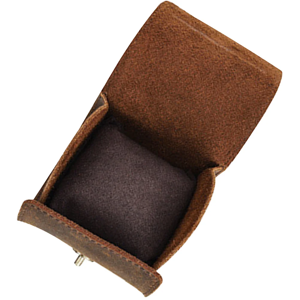 

Single Watch Case Watch Travel Case Premium Portable Storage Box for Men and Women Modern Roll Design Organizer Display